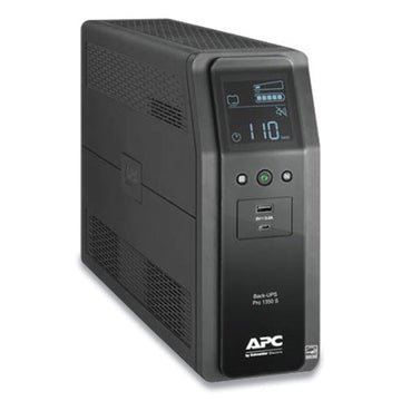 APC® Br1350ms Back-ups Pro Br Series Sinewave Battery Backup System, 10 Outlets, 1350va, 1080 J freeshipping - TVN Wholesale